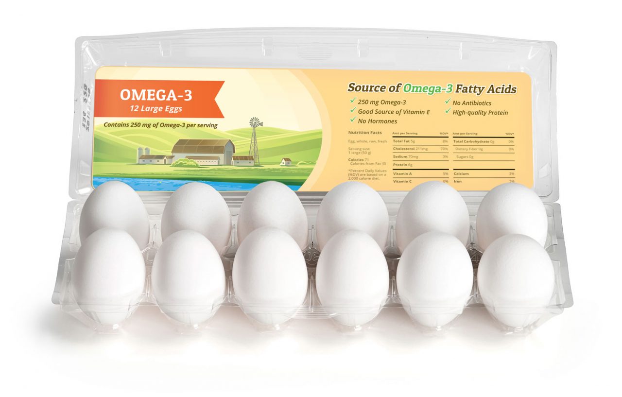 do eggs naturally contain omega 3