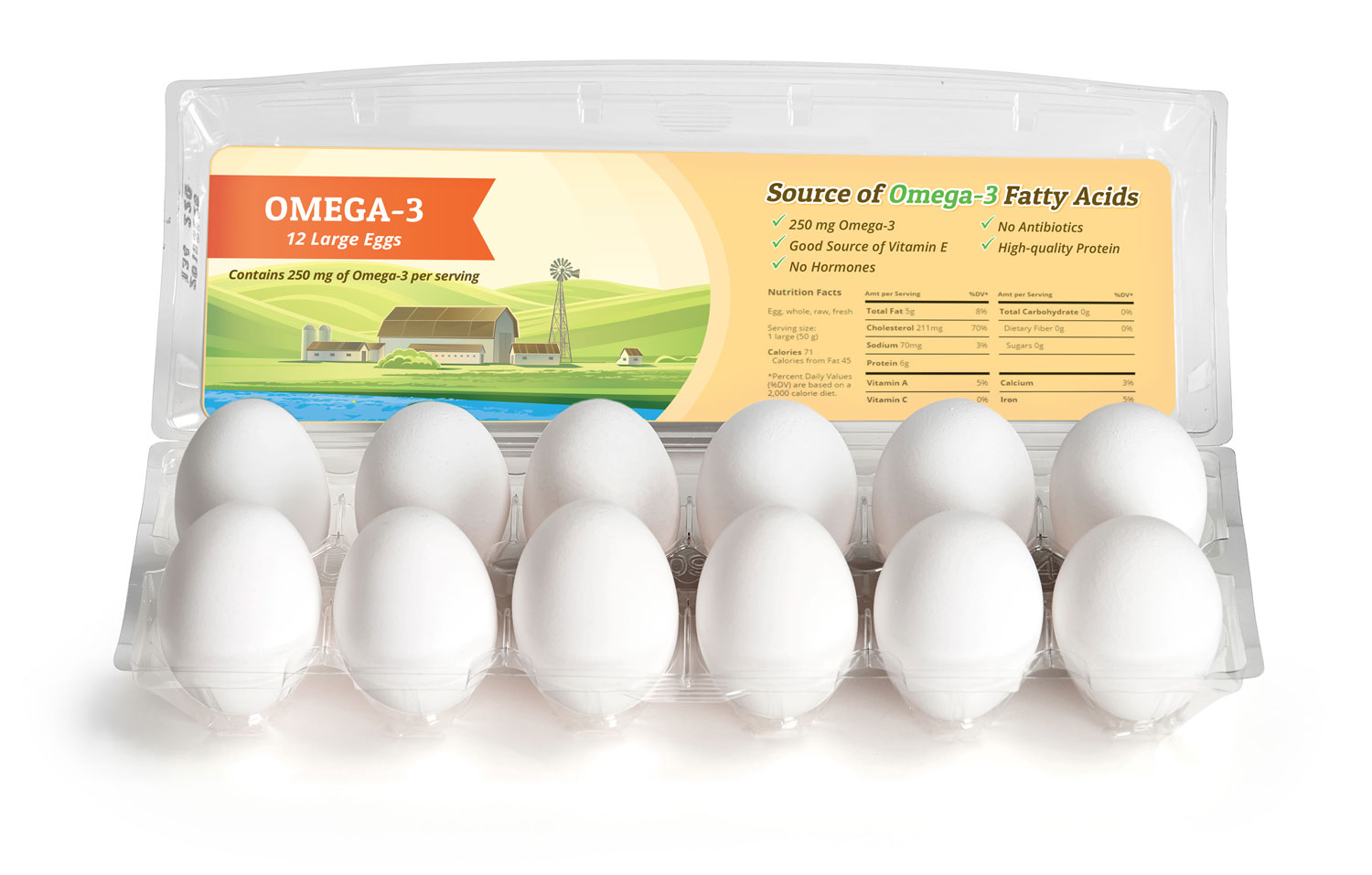 omega 3 eggs metro